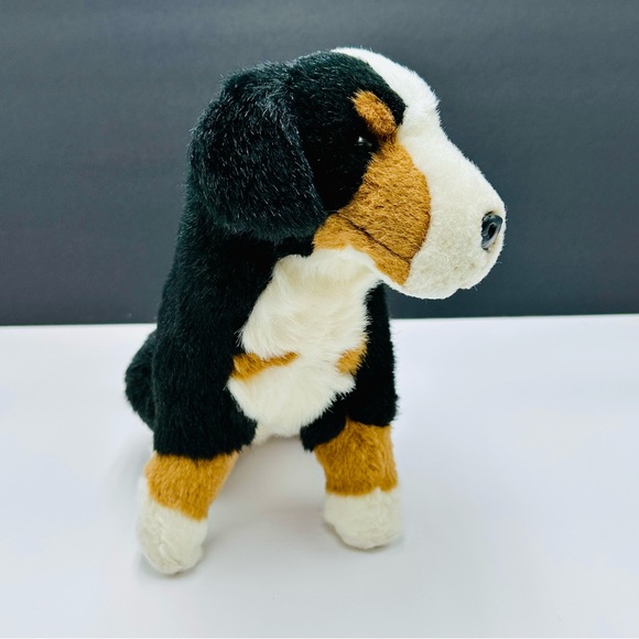 E&J Classic Bernese Mountain Dog Realistic Puppy Plush Animal 11” - Picture 3 of 7